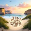 20 pezzi di legno naturale Driftwood pezzi ramoscelli decorazione spiaggia