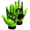 Battle Ultra-Stick Receiver Gloves, Youth Small - Neon Green/Black