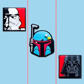 Cute Shoe Decoration Charms for Croc Clog, Cute Hero Charms Accessories for Shoes (B)