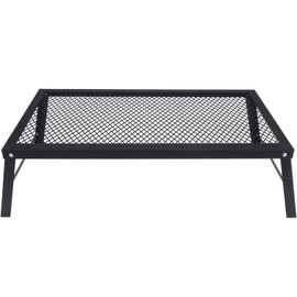 Campfire Grill Grate Over Fire Pit, Folding Campfire Grill Grate Heavy Duty, Fire Pit Cooking Grate for Outdoor Cooking Grill Traveling Picnic