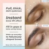 MIYA LASH Wimpernlift- und Augenbrauen-Laminierungsset mit Tönung, Dunkelbraun