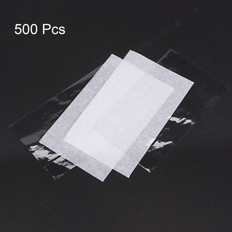 HARFINGTON 500pcs Watch Band Protective Film, 40mm x 70mm Transparent