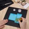 BENECREAT 2Pcs 10x10Inch Silicone Rubber Sheets, Black High Temperature Rsistant