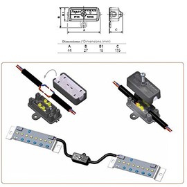 Connection Box IP68 5665 Micro Paguro 2 Outputs and 2-Pin