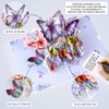 Ghope 3D Pop Up Birthday Greeting Card Butterflies and Flowers,