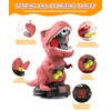 Protado Dinosaur Shooting Toy for Boys Girls, Movable Target Shooting