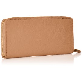 Topkapi Colorato 511140025100 Square Embossed Round Long Wallet, Braun