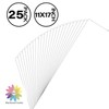 Mat Board Center, Pack of 25, 11x17 White Backing Boards,