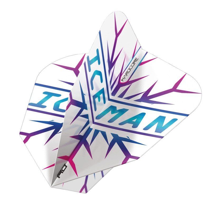 RED DRAGON Hardcore Gerwyn Price Rainbow Snowflake V-Standard Dart Flights-
