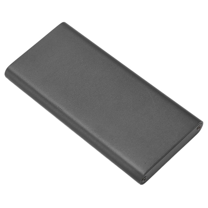 Tyep C to MSATA Enclosure Aluminum Alloy USB3.1 Gen2 Type