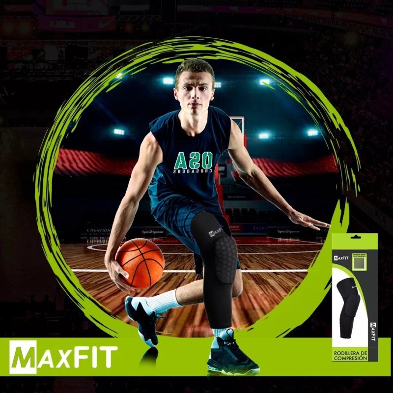 Maxfit Rodillera Elastica De Proteccion Y Compresion Maxfit Bc201