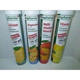 Altapharma 4 x 20 Effervescent Tablets Altapharma -Multivitamin,