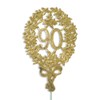 Kunze Dresden Party Anniversary Jubilee Number 90 with Wire, Gold