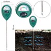 Royal Gardineer Humidity meter: Plant Soil Moisture Meter Set of