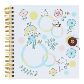 Sunstar Stationery S8102902 Mizutama Scrapbooking Ring, Bubble Pattern
