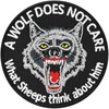 " sooo much" Smiley Sew-On / Iron-On Biker Patch for
