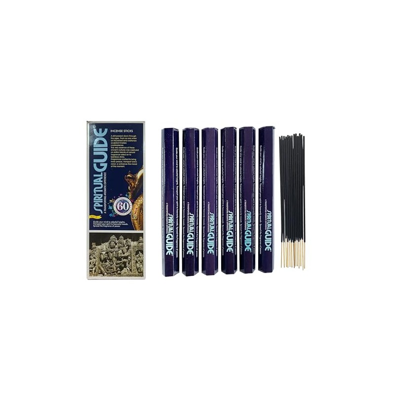Spiritual Guide Stick Incense 120 Pack (6 x 20 Sticks)
