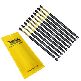 10 x SabreCut SCPH3152_10 152mm PH3 Magnetic Impact Screwdriver Driver Bits Set Phillips Heavy Duty Compatible with Dewalt Milwaukee Bosch Makita and more