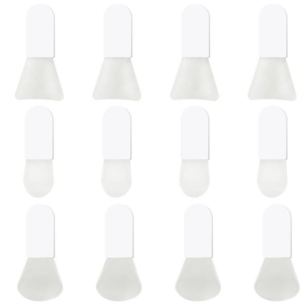 Pinceles aplicadores de mascarillas faciales,YuCool Mini espátula de maquillaje herramientas