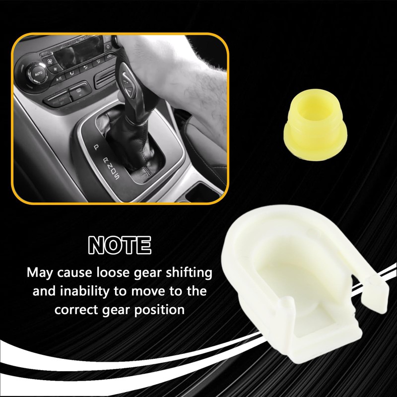 FUSCH Transmission Shifter Cable Bushing with Cap Compatible with Ford