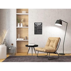 Funny Kitchen Conversions Sign Metal Tin Sign Kitchen Quote Wall Decor Farmhouse Rustic Decorate for Home Decor Gifts Cafe Kitchen Restaurant Decor Painting 8x12inch