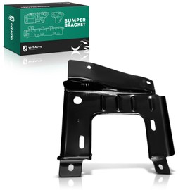 YHTAUTO Front Left Driver Side Bumper Mounting Plate Compatible with Ford F-150 2004 2005 2006, Steel Bumper Bracket