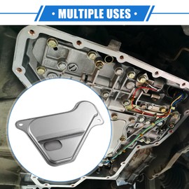 VekAuto Automatic Transmission Filter Compatible for Subaru Impreza 2.0L 2015-2023, Durable Metal Silver Tone Engine Transmission Filter