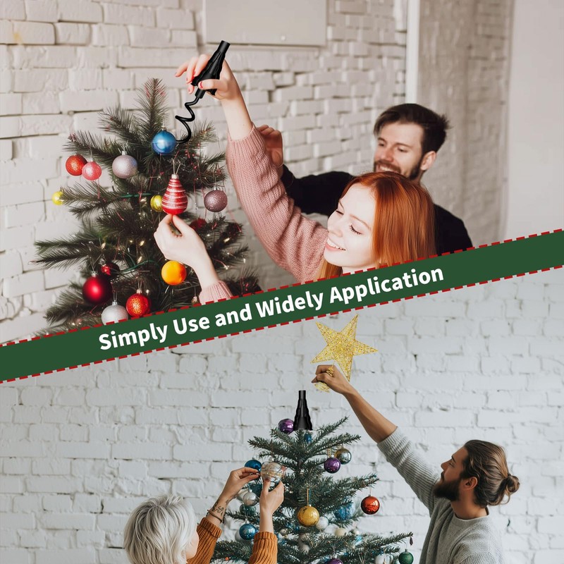 Christmas Tree Topper Holder - Twist On Universal Stabilizer with
