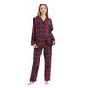 kolipajam Women's 100% Cotton Flannel Pajama Set Yarn Dyed Cozy