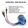 Hobbyhh 2835 1200KV Durable Metal Brushless Motor for RC Remote