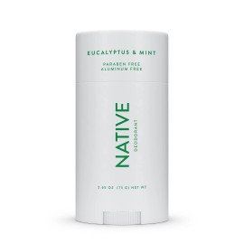 Native Natural Deodorant, Eucalyptus & Mint, Aluminum Free, 2.65 oz