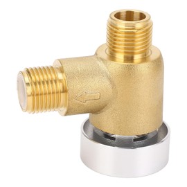 Brass RV Vacuum Breaker Check Valve Replacement for 571 Flusher Check Valve, 1/2 Inch NPT