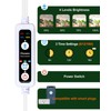 DOMMIA Plant Growing Light, Warm White Dimmable Plant Growing Light