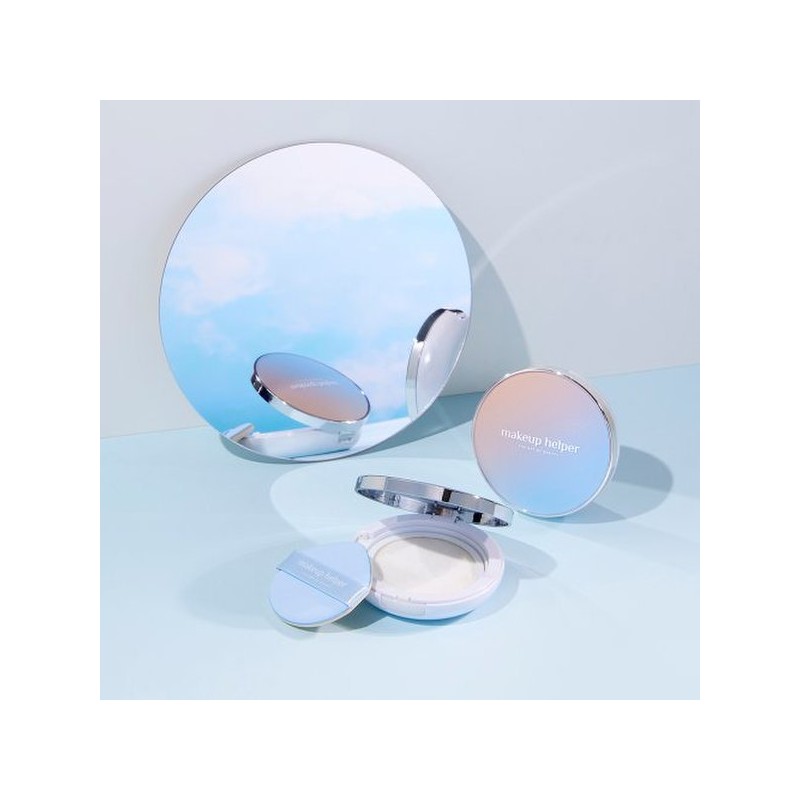 MakeupHelper 메이크업헬퍼 비건 에센스 선쿠션 SPF 50+ PA++++ 리필 Makeup
