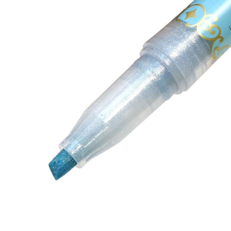 Zebra Glitter Highlighter, Kirarich, Green (WKS18-G)