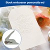 Personal Book Embosser | Hand-Held Embossing Stamp | Handheld Embossed