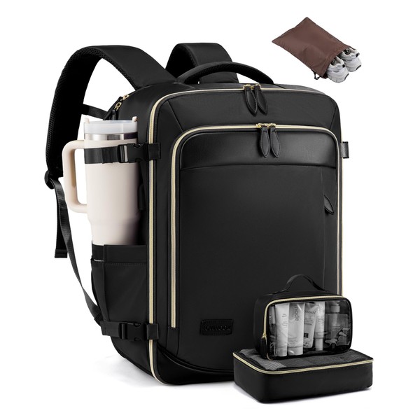 LOVEVOOK 50L Travel Backpack Carry On Airline Approved, Large Backpack