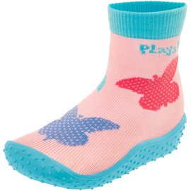 Playshoes Unisex Children's Aqua Socks Water Sports Shoes, butterflies