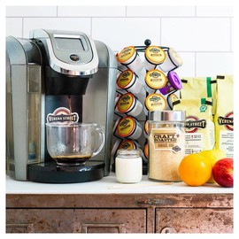 Verena Street Single Cup Pods (72 Count) Dark Roast, Shot Tower ESpresso, Rainforest Alliance Certified Arabica Coffee, Compatible with Keurig K-cup Brewers