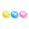 Baby Shampoo Cap Bath Hat Baby Shampoo Cap 3 Ear Protection Shampoo Cap - Pink 5ea