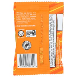 UNDERCOVER CHOCOLATE CO Milk Chocolate Quinoa Snack Crisp, only one very small 1 piece weighs 0.25 OZ