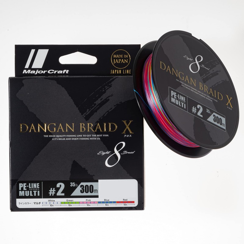Major Craft DBX8-300/2MC PE Line Bullet Braid Cloth