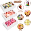HONGFAPK 50Pcs 7" x 4 3/8" x 1 1/2" inches,Bakery