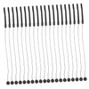 COHEALI 20pcs Camera Lens Caps Keeper Holder Lens Cap String