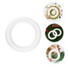 COHEALI 10pcs Foam Wreath Forms DIY Circle Foams Decorative Wreath