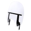 XFMT Clear Detachable Quick Release Windshield Windscreen W/Black Bracket For