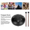 6in Tongue Drum 8‑Tones Ethereal Hand Pan Drums with Drumstick