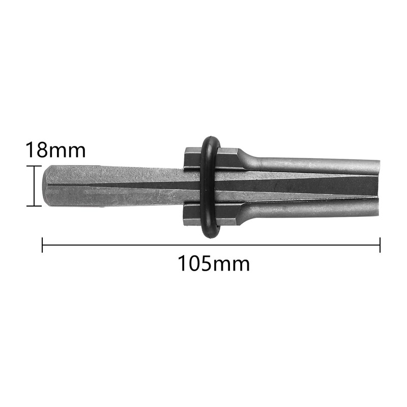 2 Pcs ZONADAH Rock Stone Splitter Hand Tools 18x105mm Dowel