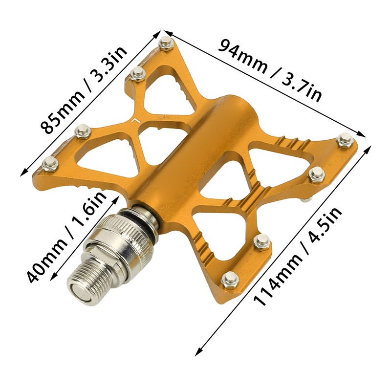 1 Pair LP Litepro K5 Bicycle Quick Release Pedals Aluminum