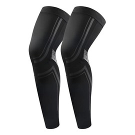 1 Pair Rodillera Deportiva Compresión Pierna Larga Correr